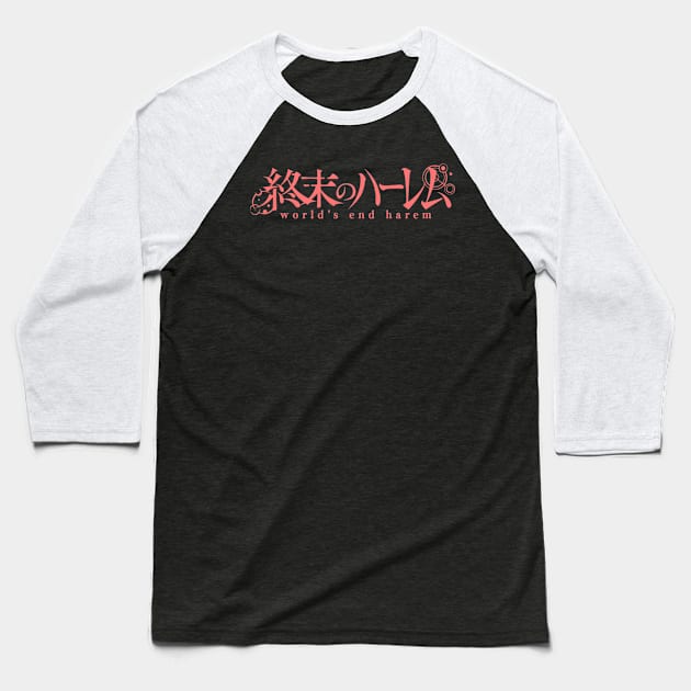 Japanese worlds end harem Baseball T-Shirt by NeniTompel
